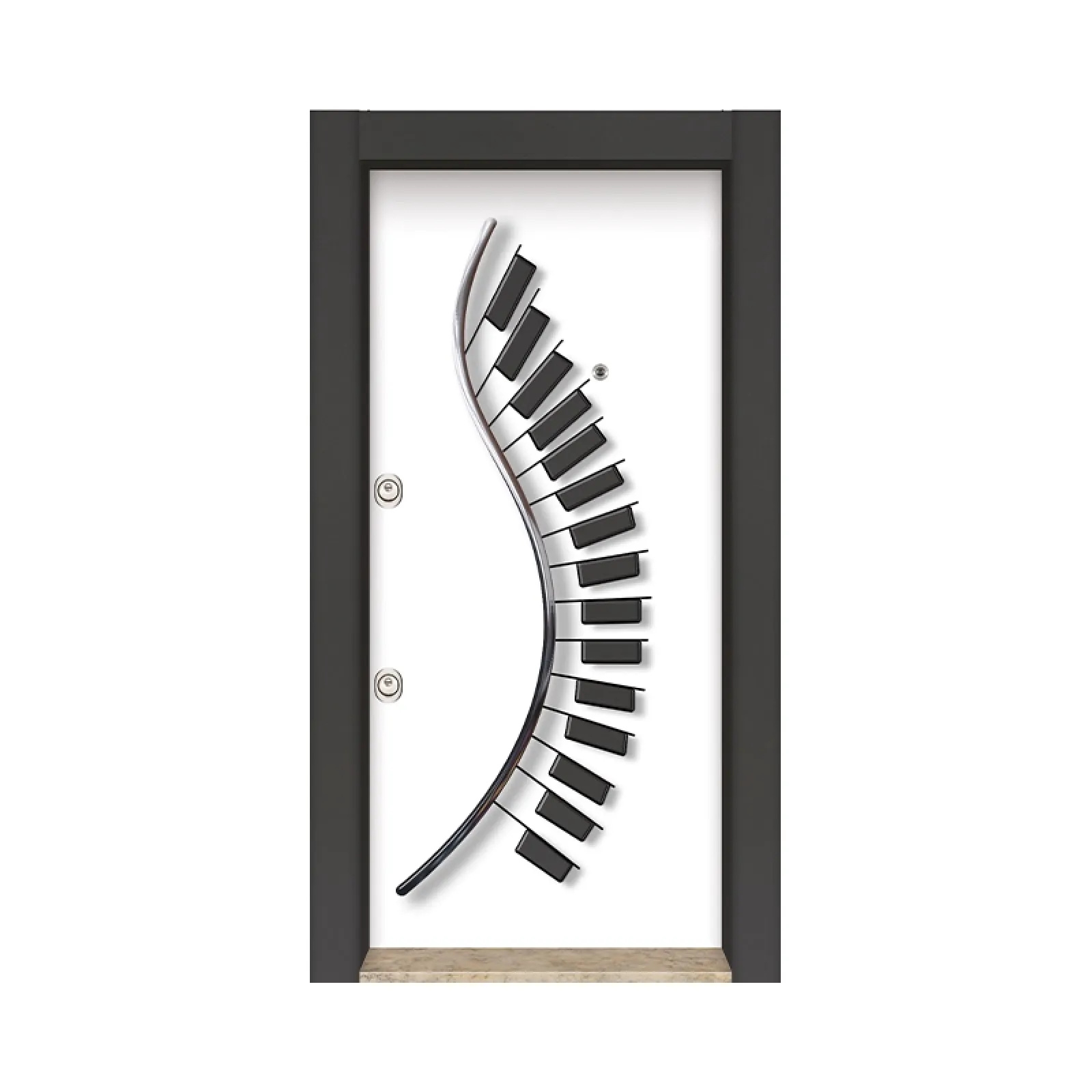 Daire Giriş Çelik Kapıları - DAIRE-034