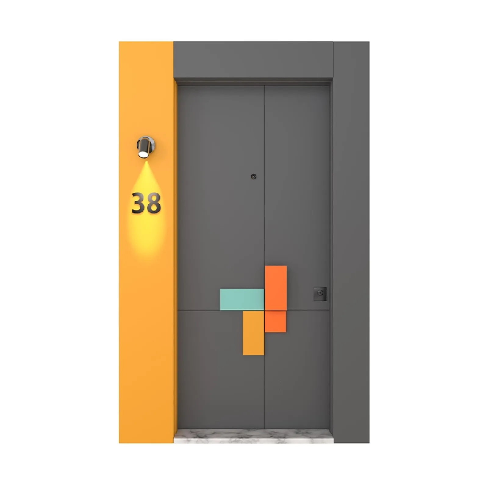 Daire Giriş Çelik Kapıları - DAIRE-062