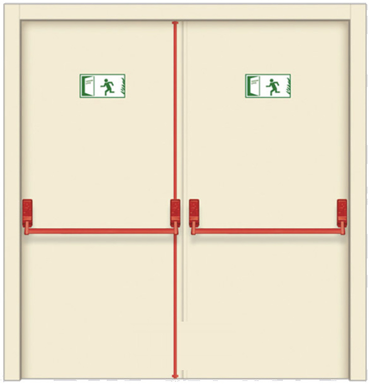YANGIN-006 kodlu yangın ve teknik kapı modelinin katalog fotoğrafı